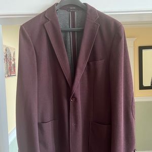 Men Blazer. Wine